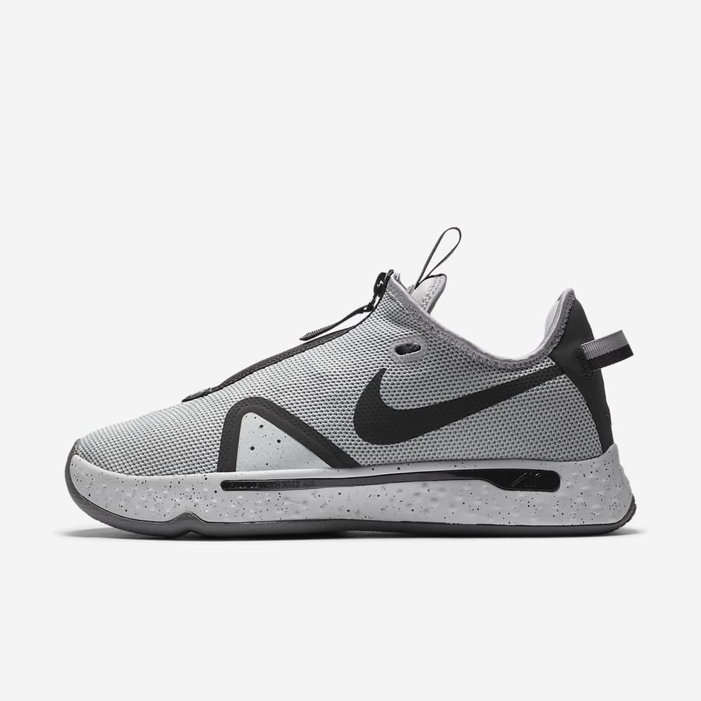 Chaussure De Basket Nike PG 4 (Team) Grise 6491-287 Wolf Grey/Anthracite/Cool Grey Femme | AFN-32271413